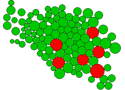 Cartograma Población Total