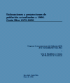 Costa Rica: Estimaciones y Proyecciones de Poblacin 1975-2050 actualizadas a 1996